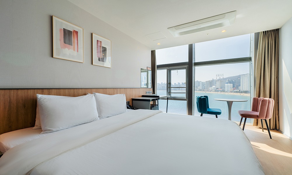Gray 193 Hotel Ocean Deluxe Double 官方私人海景房實景照片